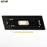 2006-2008 Audi A4/S4 B7 Chassis Crystal Clear Reflector