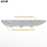 2004-2006 Bmw E46 2d/Cabrio Crystal Smoke Front Bumper Reflector
