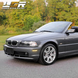 2000-2003 BMW E46 2D/Cabrio Smoke Front Amber LED Bumper Reflector