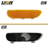1999-2003 BMW E46 Crystal Smoke Front Bumper Reflector