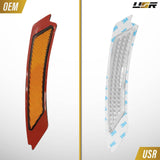 2009-2011 Bmw E90/E91 4d/5d Crystal Smoke Front Bumper Reflector