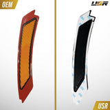 2009-2011 BMW E90/E91 OE Style Frost Smoke Front Bumper Reflector