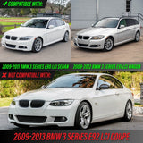 2009-2011 BMW E90/E91 OE Style Frost Smoke Front Bumper Reflector