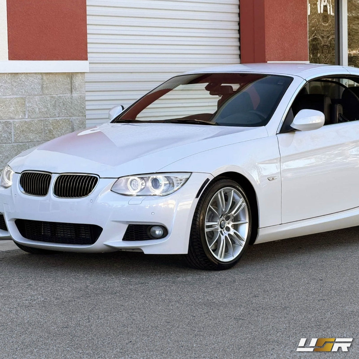 2007-2012 BMW E92/E93 3 Series Crystal Smoke Front Bumper Reflector