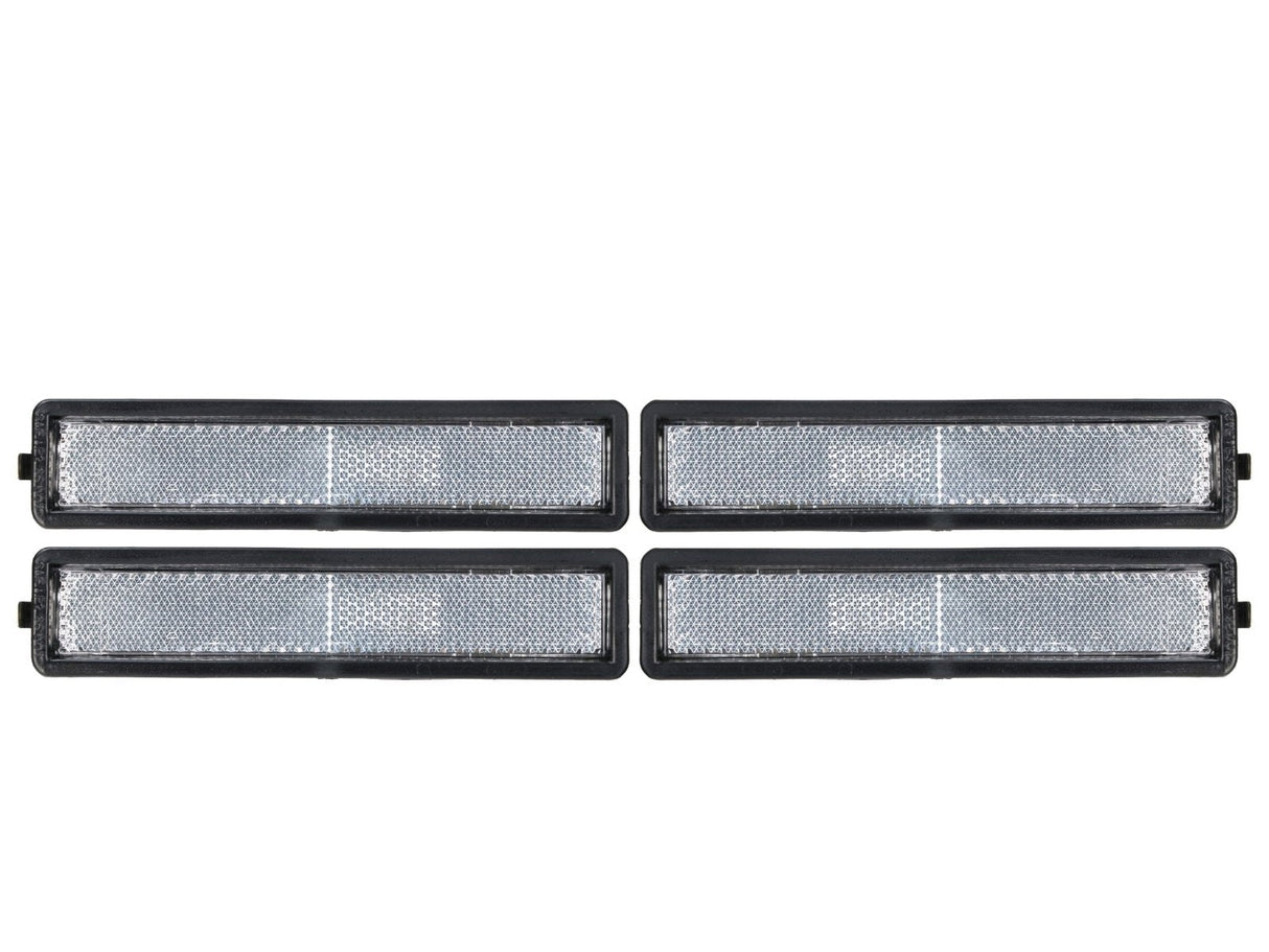 1989-1996 BMW E34/E32 Clear Front Bumper Side Marker Lights