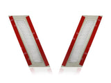 2007-2010 BMW X5 Crystal Clear Front Bumper Reflector