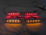 2010+ Chevy Camaro Smoke Led White Led Front + Rear Bumper Side Marker Lights