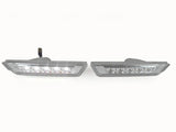 2010+ Chevy Camaro Clear Led White Rear Bumper Side Marker Lights
