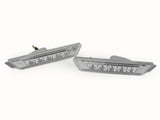 2010+ Chevy Camaro Clear Led White Rear Bumper Side Marker Lights