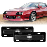 1985-1992 Chevrolet Camaro Front Smoke Bumper Side Marker Lights
