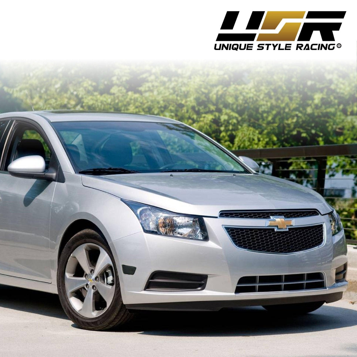 2011-2015 Chevy Cruze Smoke Front Bumper Side Marker Lights