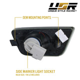 2011-2015 Chevy Cruze Smoke Front Bumper Side Marker Lights