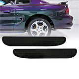 1994-1998 Ford Mustang Crystal Clear Rear Bumper Side Marker Lights