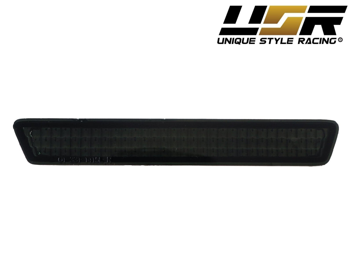 1999-2004 Ford Mustang Crystal Smoke Rear Bumper Side Marker Lights