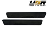 1999-2004 Ford Mustang Crystal Smoke Rear Bumper Side Marker Lights