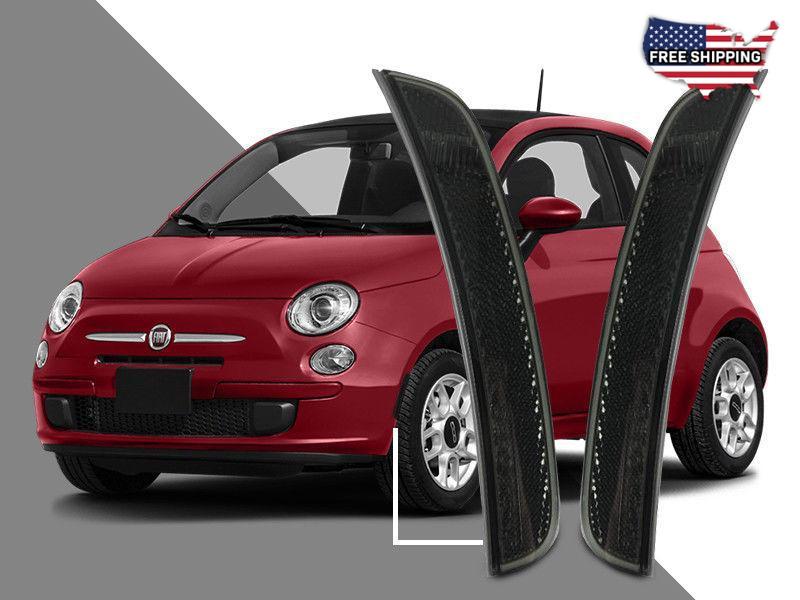 2012-2019 Fiat 500 Smoke Front Bumper Side Marker Light