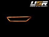 2016-2021 Honda Civic Smoke Lens Black Amber LED Side Markers