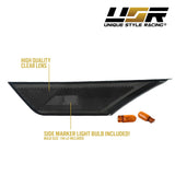 2016-2021 Honda Civic Smoke Front Bumper Side Marker Lights
