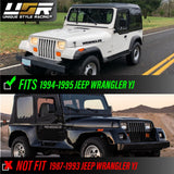 1987-1995 Jeep Wrangler Smoke Side Marker Lights