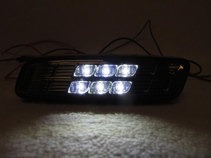 2000-2005 Lexus IS300/GS300/GS400/GS430 Crystal Smoke Amber LED Side Markers