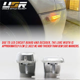 2000-2005 Lexus IS300/GS300/GS400/GS430 Crystal Smoke White LED Side Markers