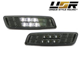 2000-2005 Lexus IS300/GS300/GS400/GS430 Crystal Smoke Amber LED Side Markers