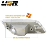 2010-2013 Mercedes C207 E-Class Crystal Smoke Front Bumper Light