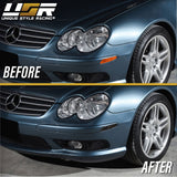 2003-2006 Mercedes R230 SL-Class Crystal Smoke Front Bumper Light