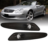 2003-2006 Mercedes R230 SL-Class Crystal Smoke Front Bumper Light