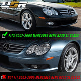 2007-2008 Mercedes R230 SL-Class Crystal Smoke Front Bumper Light