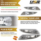 2007-2008 Mercedes R230 SL-Class Crystal Smoke Front Bumper Light