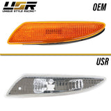 2007-2008 Mercedes R230 SL-Class Crystal Smoke Front Bumper Light