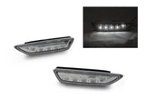 2009-2012 Mercedes SL Class Clear White LED Bumper Side Marker
