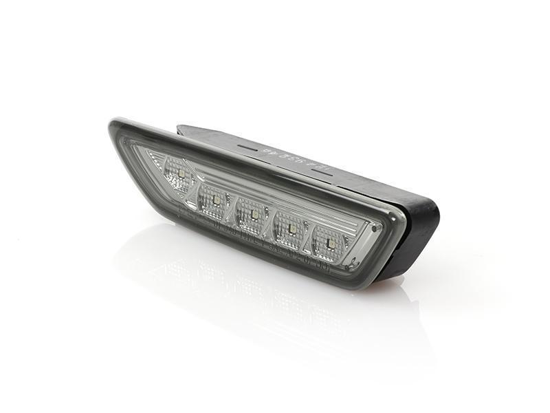 2009-2012 Mercedes R230 Sl Class (Non-Amg) Smoke White Led Bumper Side Marker