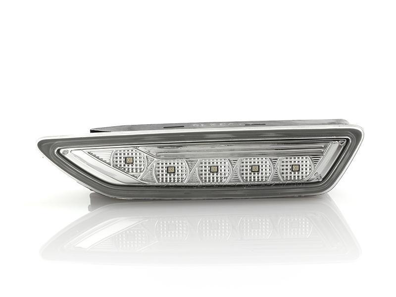 2009-2012 Mercedes R230 Sl Class (Non-Amg) Smoke White Led Bumper Side Marker