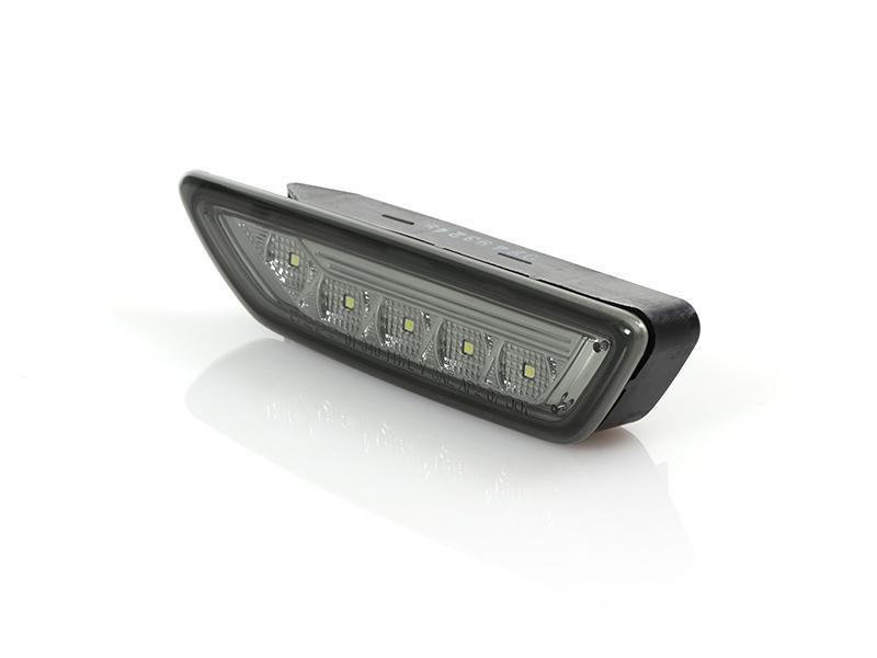 2009-2012 Mercedes R230 Sl Class (Non-Amg) Smoke White Led Bumper Side Marker