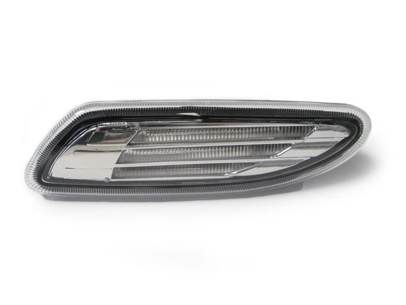 2001-2007 Mercedes W203 C Class Light Bar White LED Smoke Side Markers