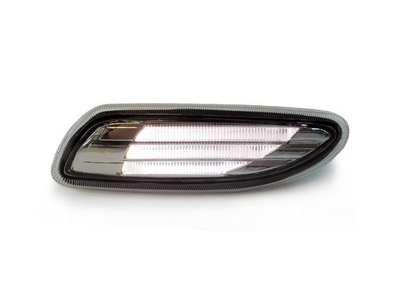 2001-2007 Mercedes W203 C Class Light Bar White LED Smoke Side Markers