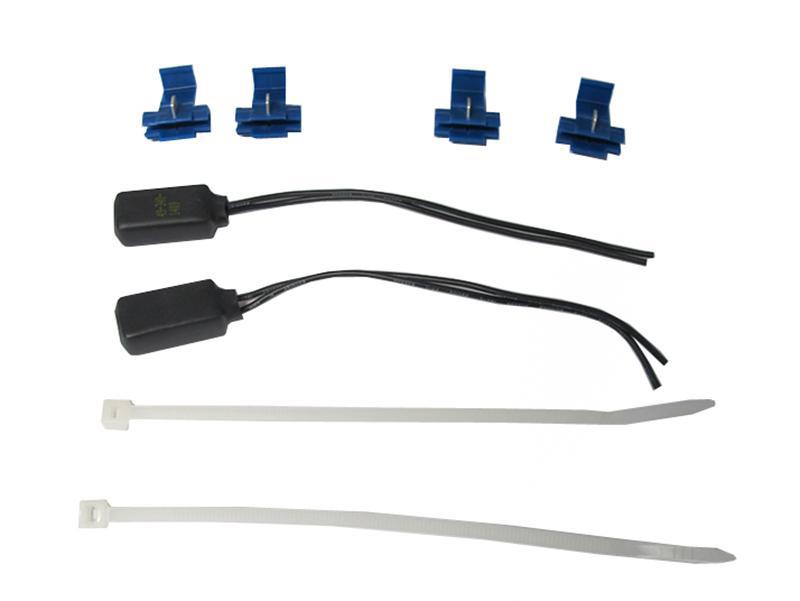 2001-2007 Mercedes W203 C Class Light Bar White LED Smoke Side Markers