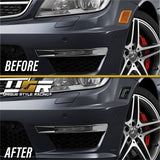 2008-2011 Mercedes W204 C-Class Smoke White Led Bumper Lights