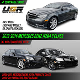 2012-2014 Mercedes W204 Smoke Bumper Side Marker Lights