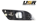 2012-2014 Mercedes W204 Smoke White Led Bumper Side Marker Lights