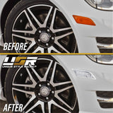 2012-2014 Mercedes W204 Smoke White Led Bumper Side Marker Lights