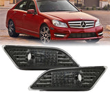 2012-2014 Mercedes W204 Smoke Bumper Side Marker Lights