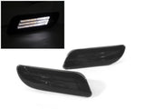1998-2003 Mercedes CLK/SLK Crystal Smoke White LED Side Markers