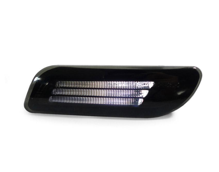 1998-2003 Mercedes CLK/SLK Crystal Smoke White LED Side Markers
