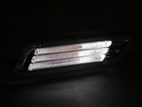 1998-2003 Mercedes CLK/SLK Crystal Smoke White LED Side Markers
