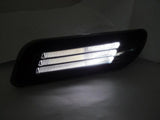 1998-2003 Mercedes CLK/SLK Crystal Smoke White LED Side Markers
