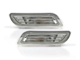 1998-2003 Mercedes CLK/SLK Crystal Smoke White LED Side Markers