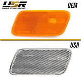 1996-2002 Mercedes W210 E-Class Smoke Bumper Lights